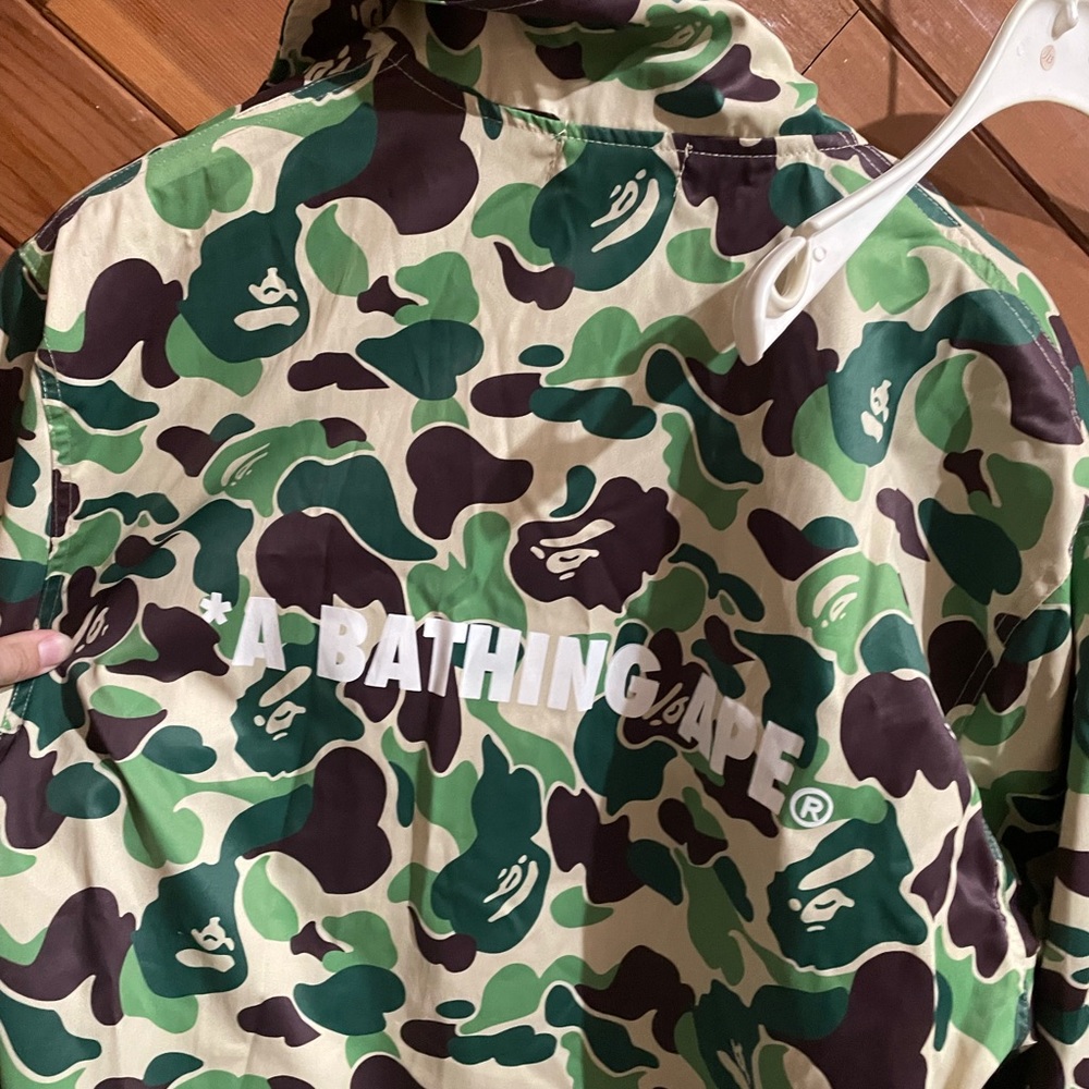 Bathing Ape 2020 ABC camouflage windbreaker
